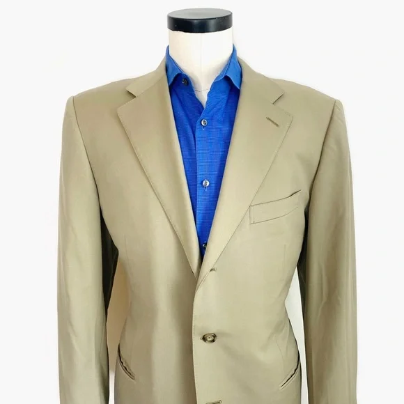 Ermenegildo Zegna Super 100’s Khaki Sport Jacket 42